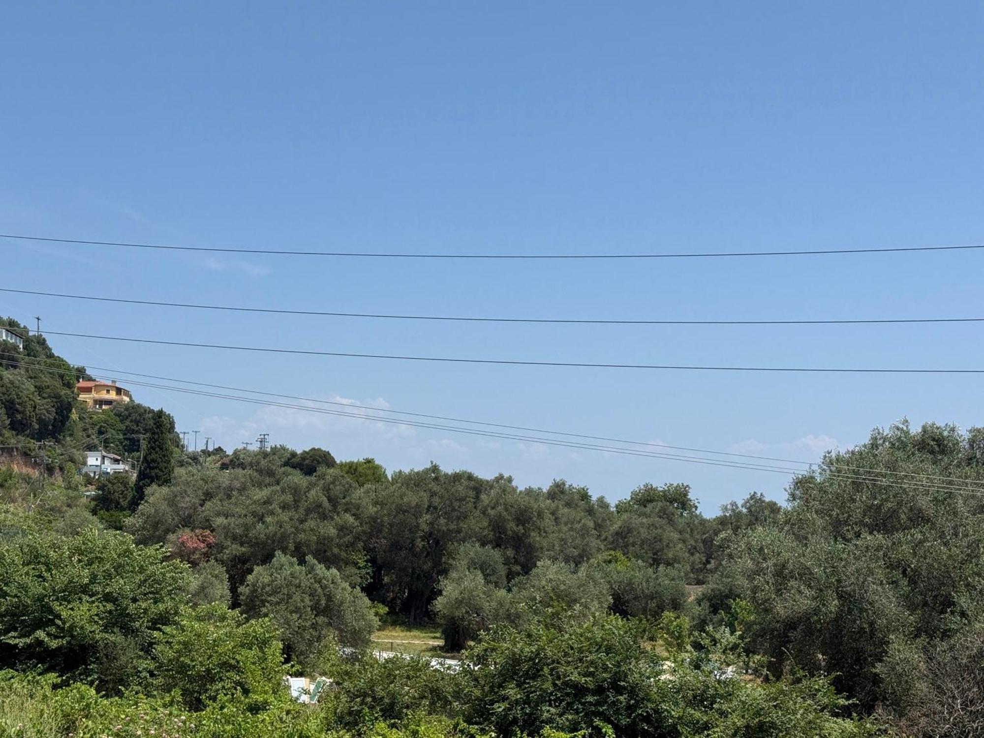 Olga's Sea View - 500m From Ipsos Apartment