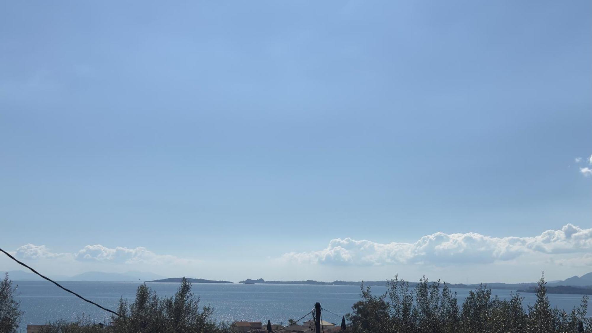 Olga's Sea View - 500m From Ipsos * Pyrgi (Corfu)