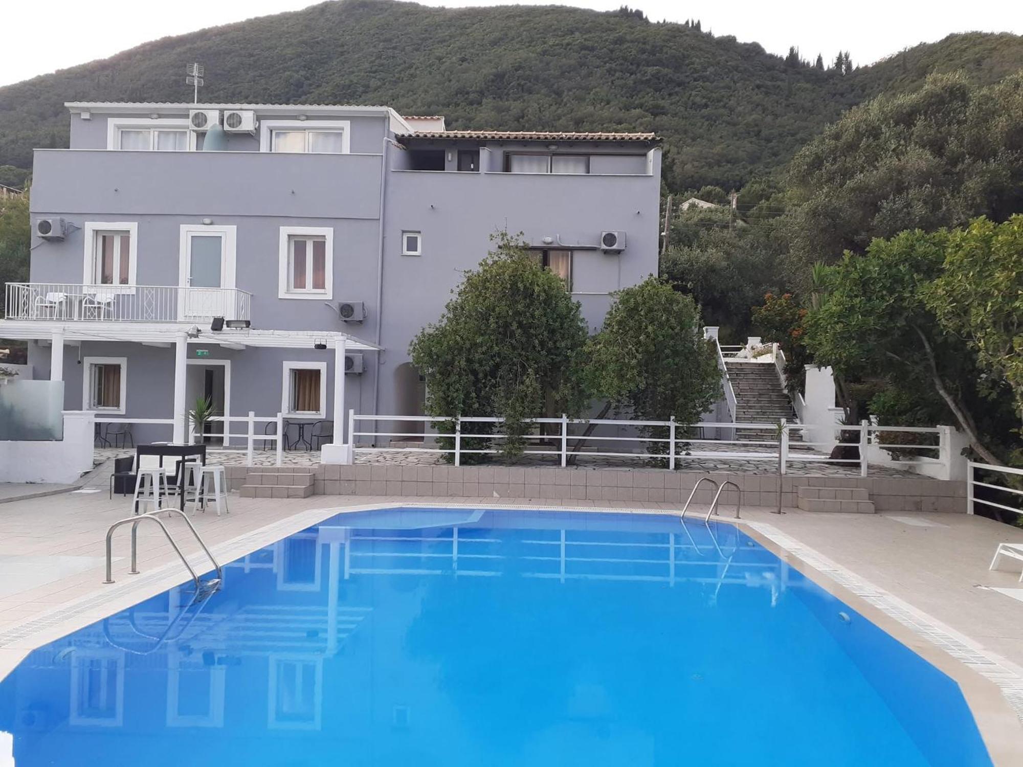 Olga's Sea View - 500m From Ipsos Apartment Pyrgi (Corfu)